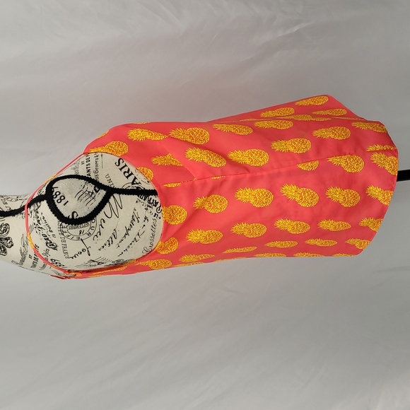 {J Crew} Pineapple 🍍 Tank top Size 4 - Picture 2 of 5